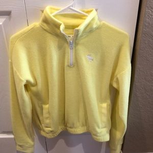 Abercrombie Kids Yellow Fleece Girls Size 11/12